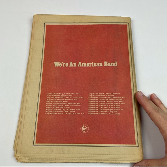 Vintage Rolling Stone Magazine J. Geils Malcom McDowell April 2, 1973 Music Art - Picture 3 of 4